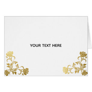 Create Your Own Golden Elegant
