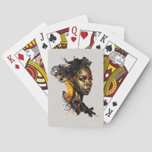 Create Your Own Golden Goddess Playing Cards