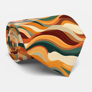 Create Your Own Golden Summer Heat Waves Tie