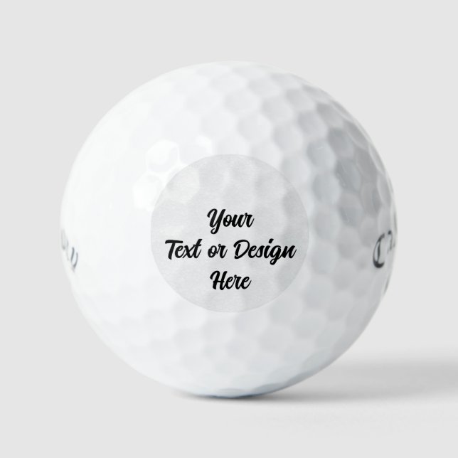 Create Your Own Golf Balls (Front)