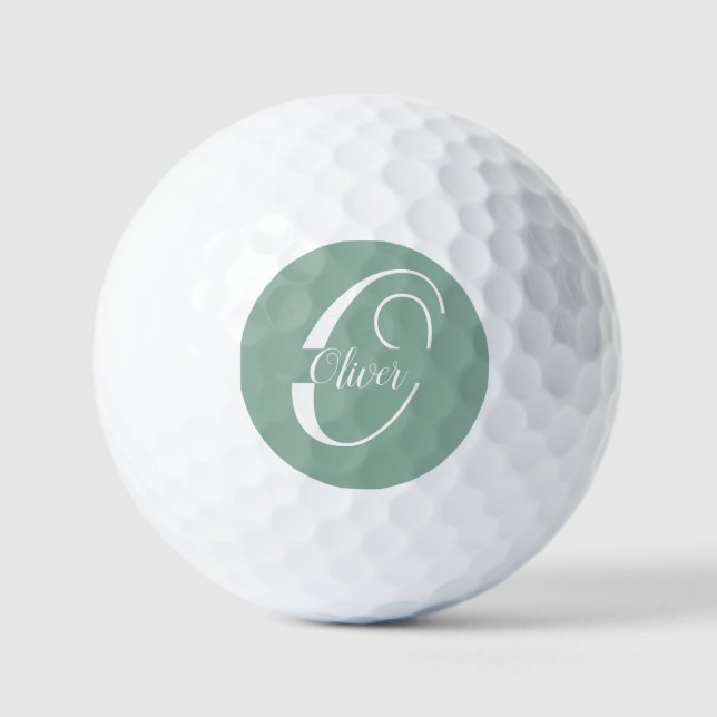 Create Your Own Golf Personalised Monogrammed  Balls (Front)