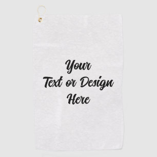 Create Your Own Golf Towel