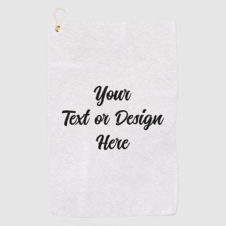Create Your Own Golf Towel