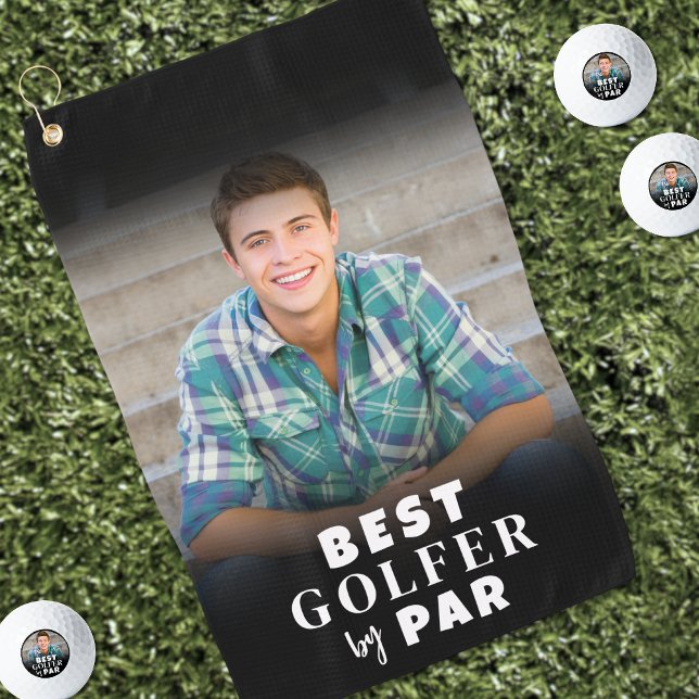 Create Your Own Golfer Photo Golf Towel (Create your Own Photo Golf Towel)