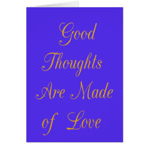 Create Your Own Good Thoughts With Love 