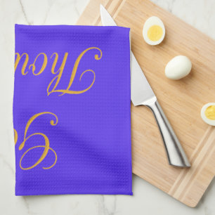 Create Your Own Good Thoughts With Love Tea Towel