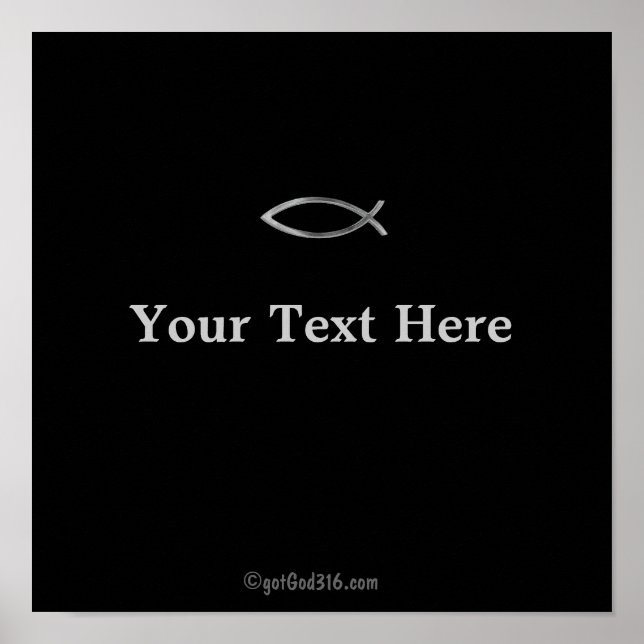 Create Your Own gotGod316.com Poster (Front)
