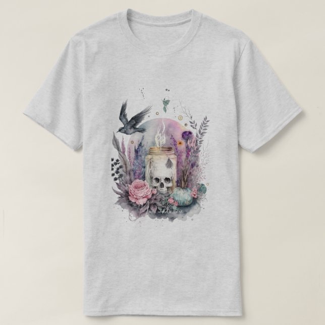 Create Your Own Gothic Autumn T-Shirt (Design Front)