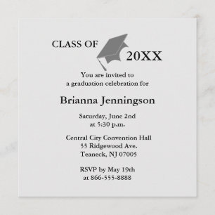 Create Your Own Graduation Invitation 3