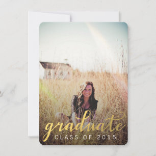 CREATE YOUR OWN GRADUATION PHOTO INVITE