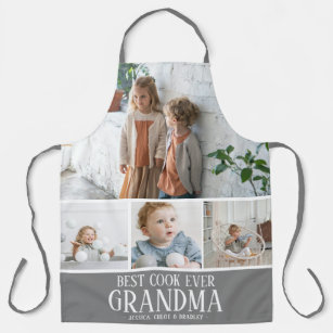 Create Your Own Grandma Best Cook Ever Photo Apron