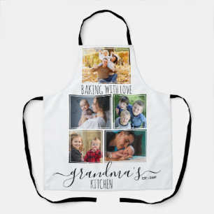Create Your Own Grandma’s Kitchen 5 Photo Collage Apron