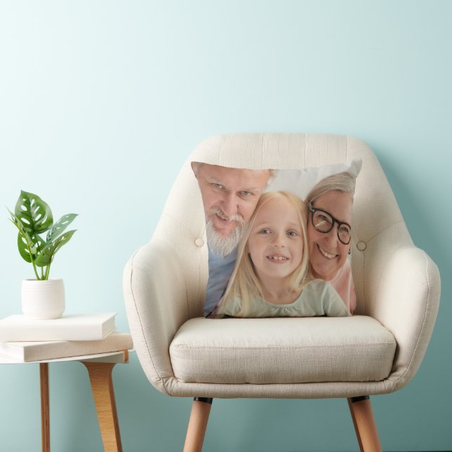 Create Your Own Grandparents Grandchild Photo Cushion (Chair)