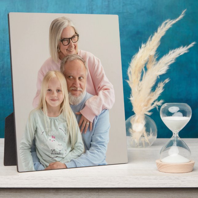 Create Your Own Grandparents Grandchild Photo Plaque (Side)