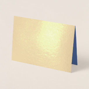 Create Your Own grey blue editable Foil Card