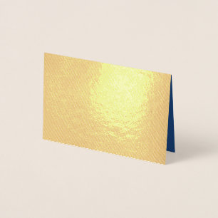 Create Your Own grey blue Foil Card