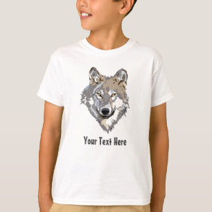 Create Your Own Grey Wolf T-Shirt