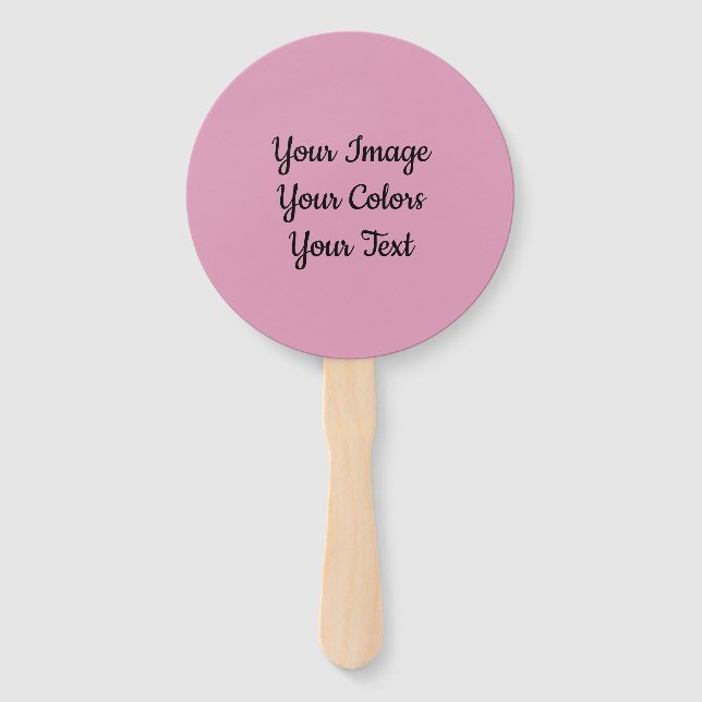 Create Your Own Hand Fan (Front)