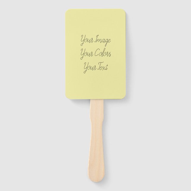 Create Your Own Hand Fan (Front)