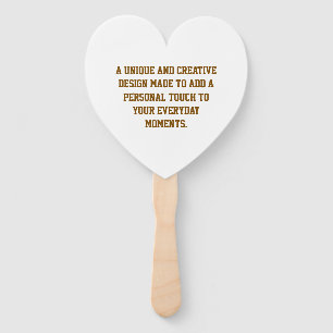 Create Your Own Hand Fan