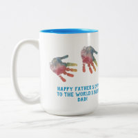 Create Your Own Hand Print for Father's Day