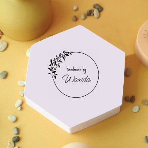 Create Your Own Handmade Business Logo  Rubber Stamp