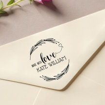 Create Your Own Handmade Name Rubber Stamp