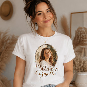 Create Your Own Happy Birthday Tshirt custom photo