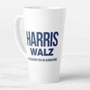 Create Your Own Harris Walz 2024 Latte Mug