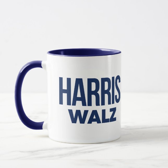 Create Your Own Harris Walz 2024 Mug (Left)