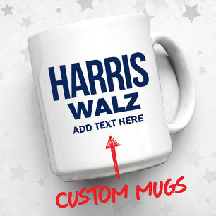 Create Your Own Harris Walz 2024 Mug