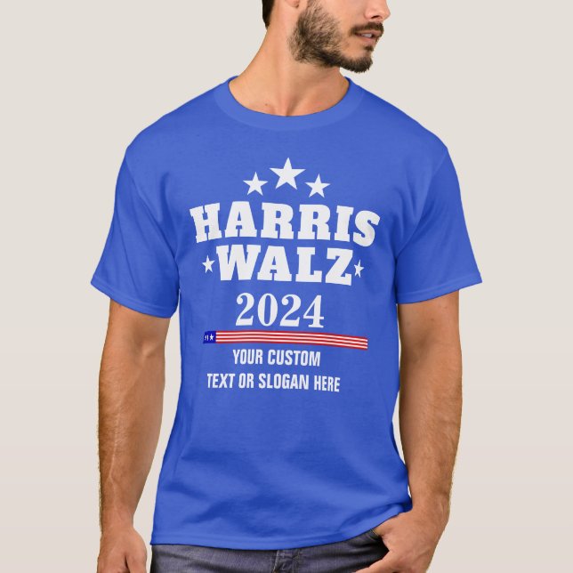 Create Your Own Harris Walz 2024 T-Shirt (Front)