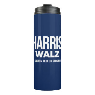 Create Your Own Harris Walz 2024 Thermal Tumbler