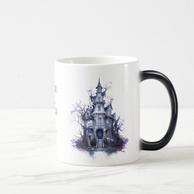 Create Your Own Haunted Castle Magic Mug (Right)