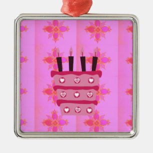Create Your Own Have a Blessed Happy Birthday Metal Tree Decoration