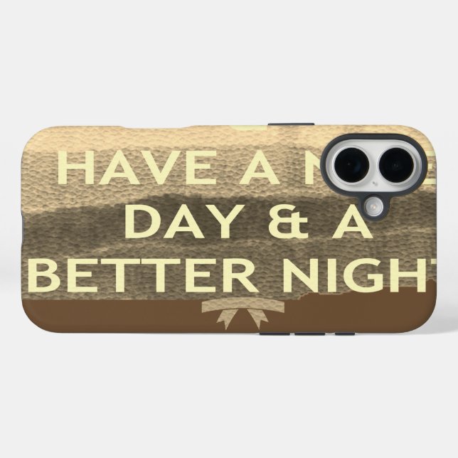 Create Your Own Have  A Nice Day Case-Mate iPhone Case (Back (Horizontal))