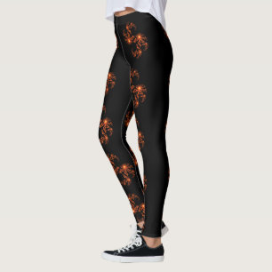 Create Your Own Have a Nice Day Jet Black design Leggings