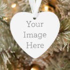 Create Your Own Heart Acrylic Ornament