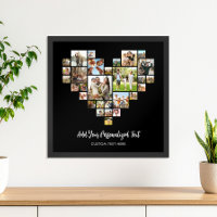 Create Your Own Heart Shaped Photo Collage