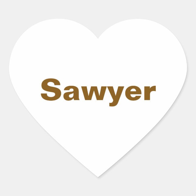 Create Your Own Heart Sticker (Front)