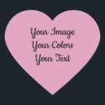 Create Your Own Heart Sticker<br><div class="desc">Create your own custom wedding favours,  ceremony and reception supplies,  custom colour decorations and invitations,  personalised jewellery and more!</div>