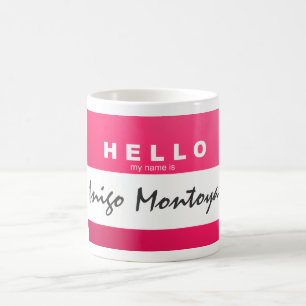 Create Your Own "Hello My Name Is..." Mug