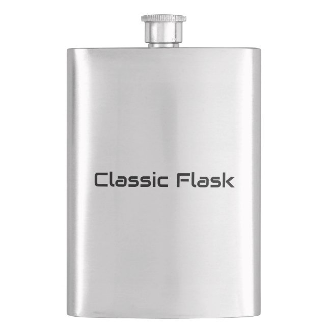 Create Your Own Hip Flask (Front)