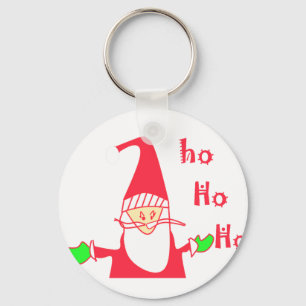 Create Your Own Ho Ho Ho Merry Christmas Key Ring