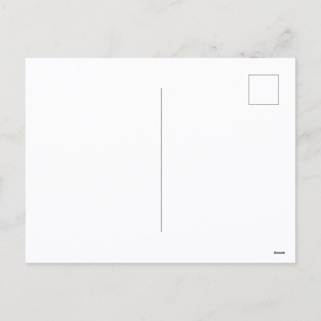 Create Your Own Holiday Postcard (Back)