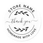 Create Your Own Homemade With Love Thank you 