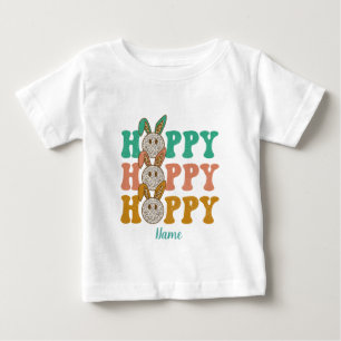 Create Your Own Hoppy Hoppy Hoppy Easter Baby T-Shirt