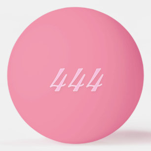 Create Your Own Hot Pink 444 Ping Pong Ball