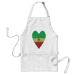 Create your own I love Beautiful Ethiopia Standard Apron