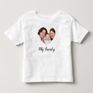 Create Your Own I love My family Valentine's Day Toddler T-Shirt